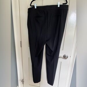 EUC Talbots Italian Knit Flannel Pants Size 18W Black